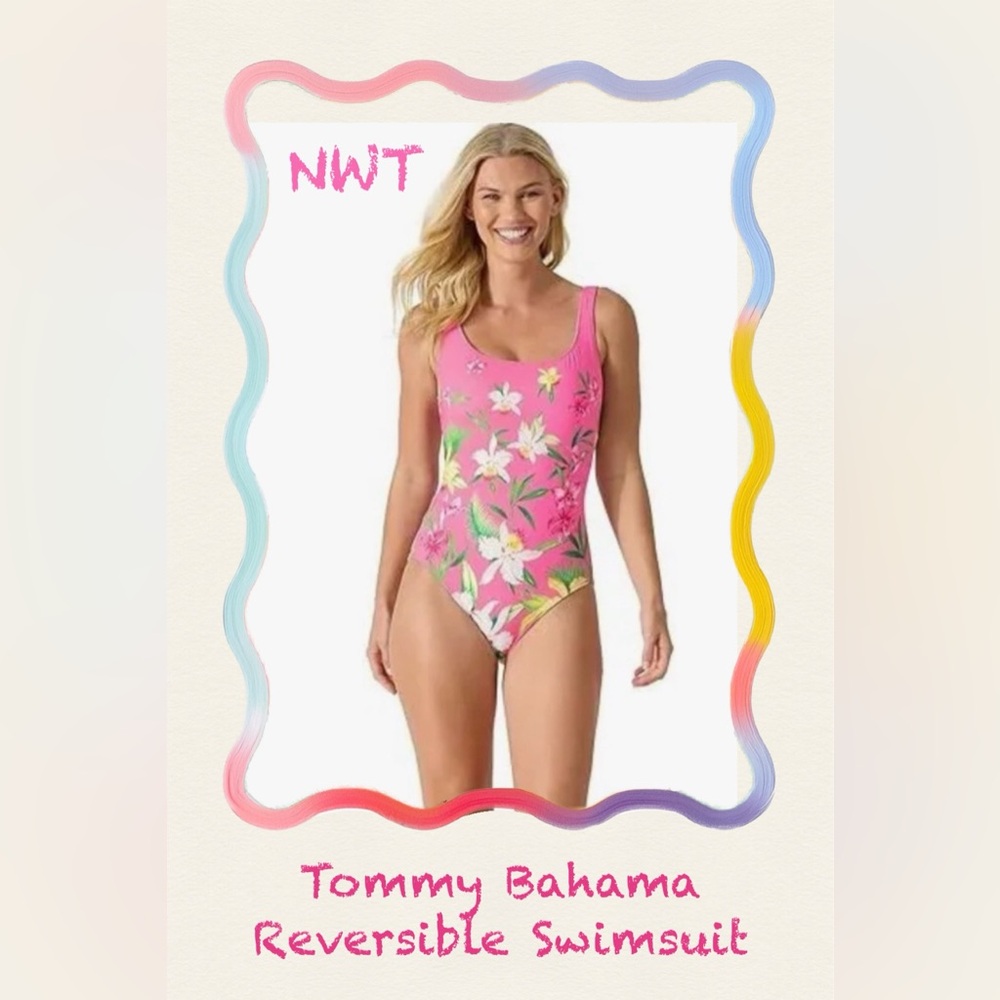 TOMMY BAHAMA Reversible Swimsuit